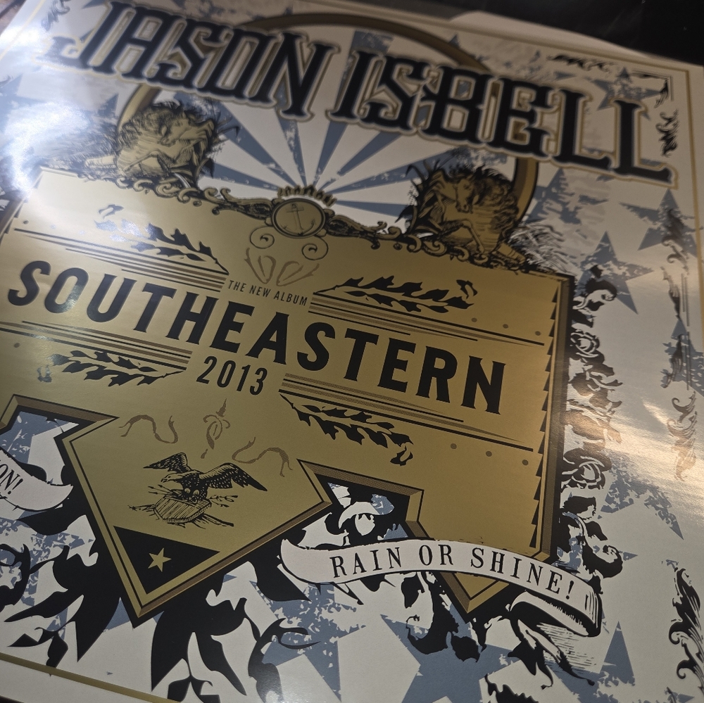 Jason Isbell - Southeastern Vinyl Record, 2013) With Poster Art - Picture 2 of 3